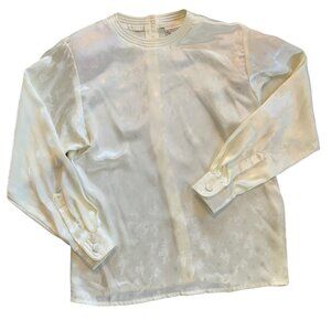 Vintage Evan Picone Petites Romantic Blouse 4